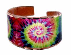 Colorful Copper Tie Dye Ring RC-54