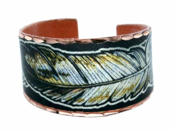 Copper Eagle Feather Rings RBN-56