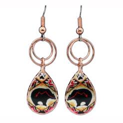 Dangle Native Bear Earrings LJ-60