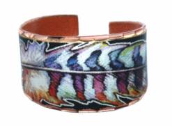 Handmade Copper Feather Rings RBN-53