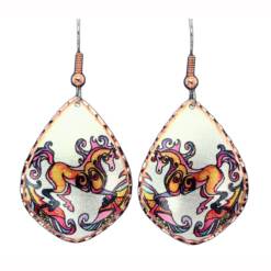 Stylized Horse Earrings