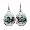 Teardrop Colorful Butterfly Earrings LD-425 Teardrop Colorful Butterfly Earrings LD-425