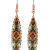Teardrop Native American Earrings LD-449