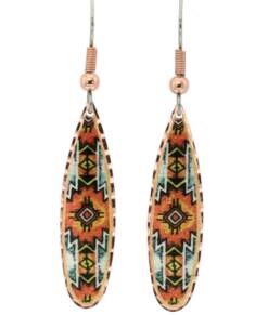 Teardrop Native American Earrings LD-449