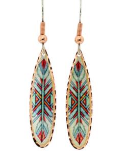 Teardrop Southwestern Arrows Earrings LD-445