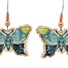 Butterfly Van Gog Starry Night Earrings VG-13