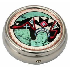 Unique Native American Bear Pill Boxes
