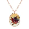 Canadian Maple Leaf Necklace Copper NCA-63