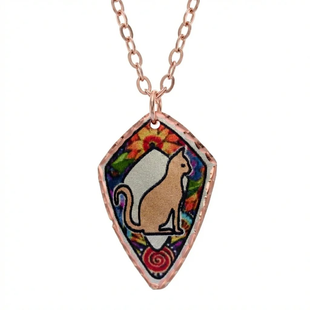 Cat Lovers Jewelry Necklace NCA-282 Cat Lovers Jewelry Necklace NCA-282
