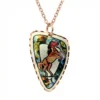 Copper Stallion Horse Necklace NCA-22