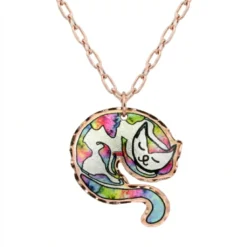 Cute Cat Necklace NCA-268
