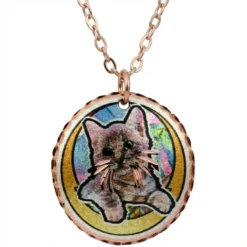 Cute Kitten Necklace NCA-667