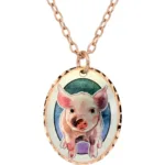 Cute Pig Necklace