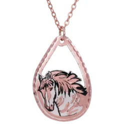 Horse Equestrian Necklace NCN-574