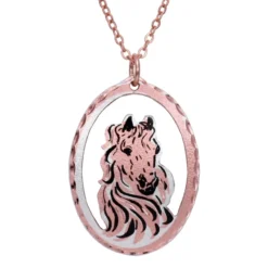 Beautiful Stallion Horse Necklace NCN-579