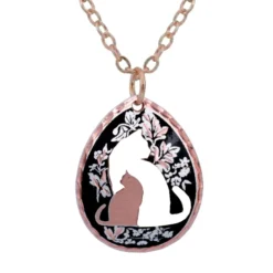 Cat Silhouette Necklace NCN-26