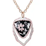 Copper Cut Out Floral Necklace