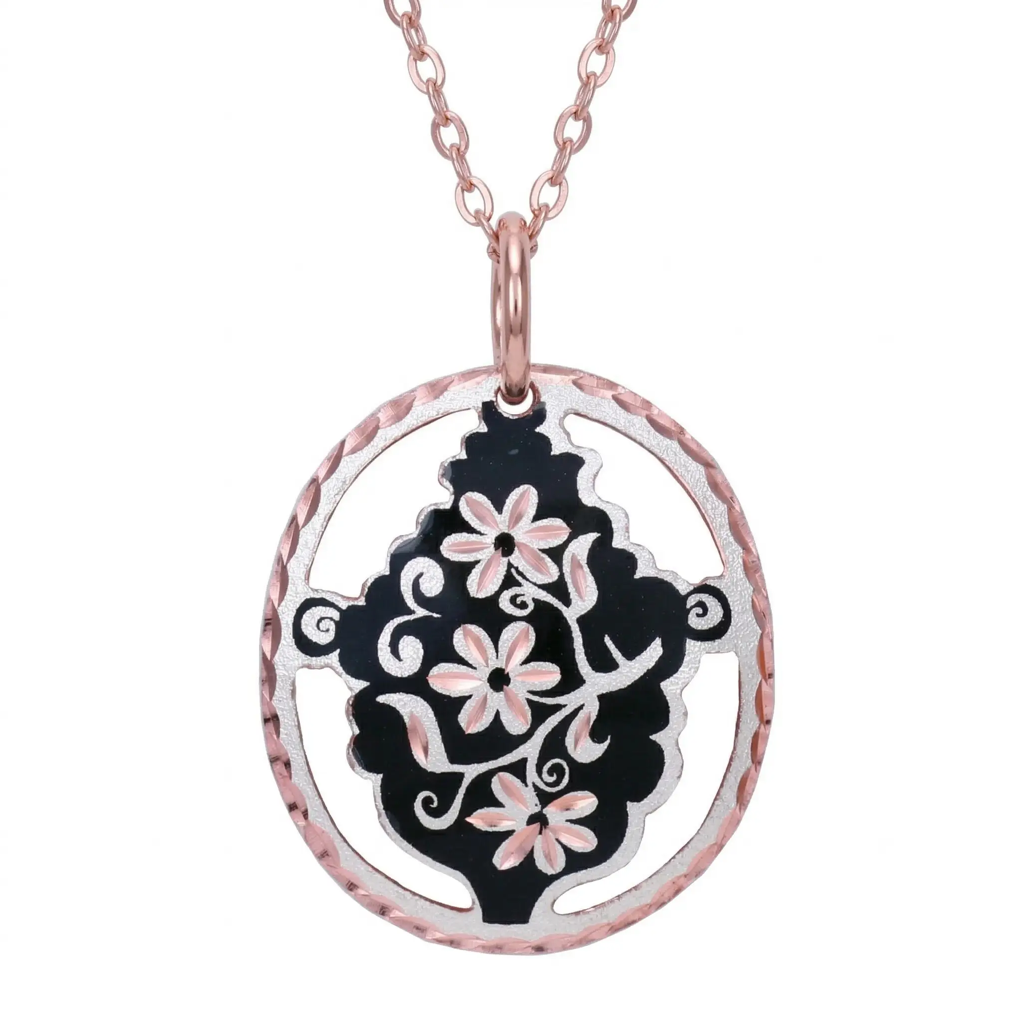Copper Flower Necklace NCN-402 Copper Flower Necklace NCN-402
