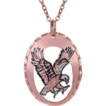 Cut-Out American Eagle Necklace