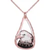 Cut Out American Eagle Necklace NCN-93