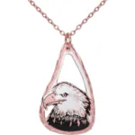 Cut Out American Eagle Necklace