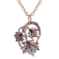 Cut Out Canadian Maple Leaf Necklace NCN-635