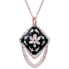 Cut-Out Flower Necklace NCN-406