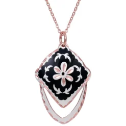 Cut-Out Flower Necklace NCN-406