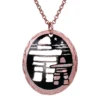Cut Out Inukshuk Necklace NCN-164