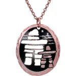 Cut Out Inukshuk Necklace