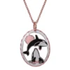 Cut-Out Killer Whale Necklace NCN-42