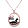 Cut Out Loon Necklace NCN-19