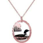 Cut Out Loon Necklace