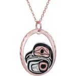 Cut Out Native Eagle Necklace