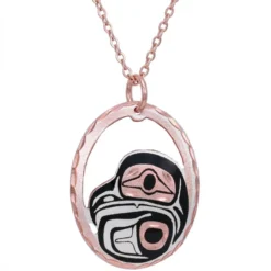 Cut Out Native Eagle Necklace NCN-01