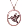 Cut-Out Native Hummingbird Necklace NCN-81