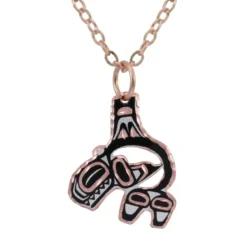 Cut Out Native Orca Necklace NCN-11