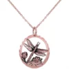 Cut Out Unique Dragonfly Necklace NCN-56