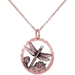 Cut Out Unique Dragonfly Necklace NCN-56