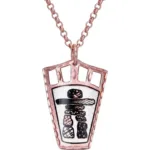 Cut Out Unique Inukshuk Necklace