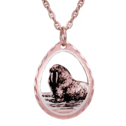 Cut Out Walrus Necklace NCN-422
