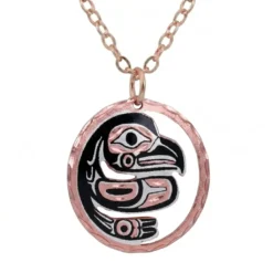 Haida Native Eagle Necklace NCN-04