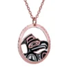 Haida Native Eagle Necklace NCN-05