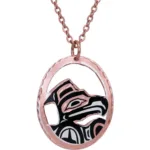 Haida Native Eagle Necklace