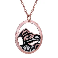 Haida Native Eagle Necklace NCN-05
