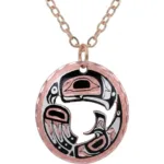 Haida Native Raven Necklace