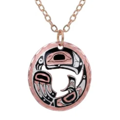 Haida Native Raven Necklace NCN-09