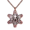 Haida Native Sun Totem Necklace NCN-08