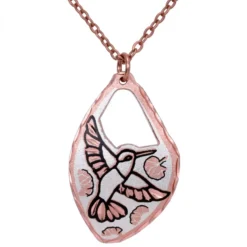 Handmade Hummingbird Cut Out Necklace NCN-442