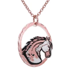 Copper Handmade Horse Necklace NCN-577